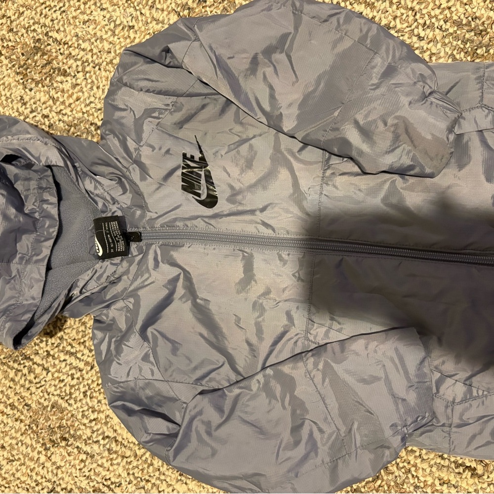 Nike Gray Hooded Jacket